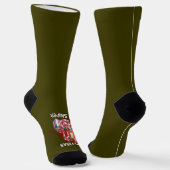 Weihnachten, Scharfschütze, Geschenk, Armee Socken (Gewinkelt)