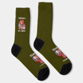 Weihnachten, Scharfschütze, Geschenk, Armee Socken (Rechts)
