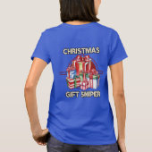 Weihnachten, Scharfschütze, Geschenk, Armee T-Shirt (Rückseite)