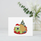Weihnachten - Schildkröte (Stehend Vorderseite)