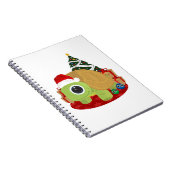 Weihnachten - Schildkröte Notizblock (Rechte Seite)