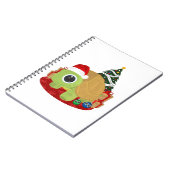 Weihnachten - Schildkröte Notizblock (Linke Seite)