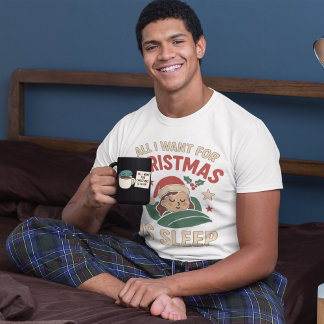 Weihnachten: Schlaf Ist Alles T-Shirt