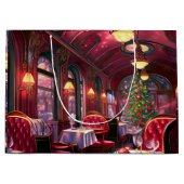 Weihnachten Schlafen Express Restaurant Große Geschenktüte (Vorderseite)