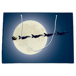 Weihnachten, Schlitten und F-16-Jets Militärweihna Große Geschenktüte