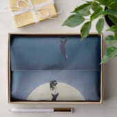 Weihnachten, Schlitten und F-16-Jets Militärweihna Seidenpapier (Geschenk)