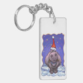 Weihnachten Schlüsselanhänger (Vorderseite links)