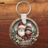 Weihnachten Schlüsselanhänger (Rückseite)