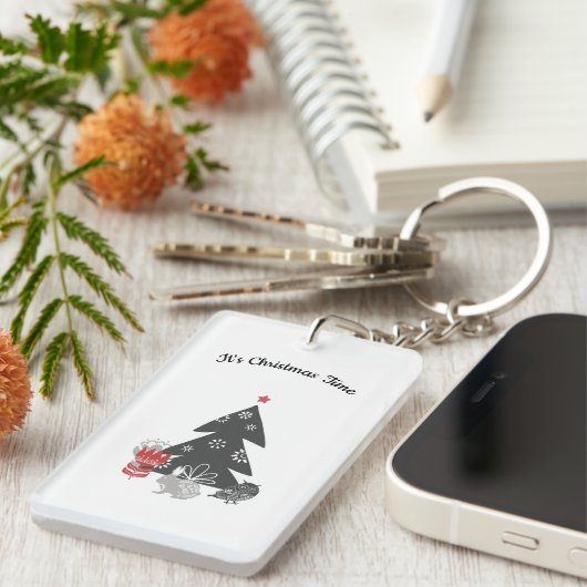 Weihnachten Schlüsselanhänger (Vorderseite rechts)