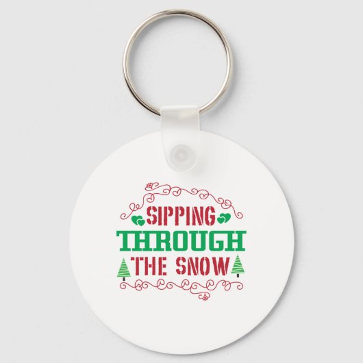 Weihnachten Schlüsselanhänger (Vorderseite)