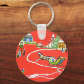 Weihnachten Schlüsselanhänger (Vorderseite)