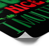 Weihnachten schmutzig aber schön Ich Multitasking  Poster (Ecke)