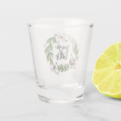 Weihnachten Schnapsglas (Rückseite)