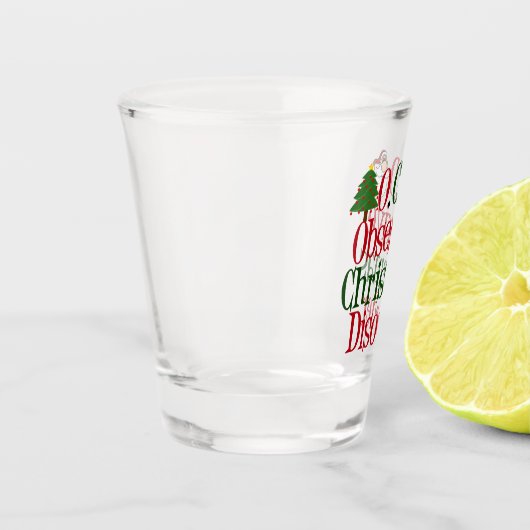 Weihnachten Schnapsglas (Links)