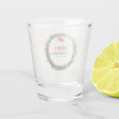 Weihnachten Schnapsglas (Rückseite)