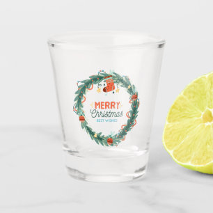 Weihnachten Schnapsglas