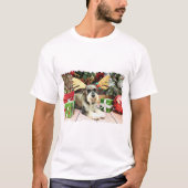 Weihnachten - Schnauzer - Apache T-Shirt (Vorderseite)