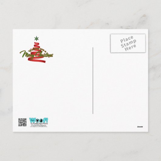 Weihnachten - Schnauzer - Artillerist (Rückseite)