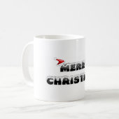 WEIHNACHTEN SCHNEE KAFFEETASSE (Vorderseite Links)