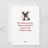 Weihnachten Schnee Spaß Modernes Foto (Rückseite)