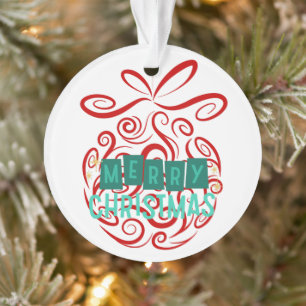 Weihnachten, Schneeflocken 15 Ornament