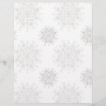 Weihnachten, Schneeflocken Blizzard-Muster Flyer<br><div class="desc">Vintage Illustration Weihnachtsfeierdesign mit einem Muster mit einem Schneeflocken aus Silber,  der vom Himmel fällt. Löschen Sie den Hintergrund,  damit Sie auf eine beliebige Farbe wechseln können,  die Sie gewollt haben! Klicken Sie auf "Anpassen"!</div>