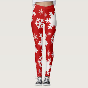 Weihnachten Schneeflocken Leggings! Leggings