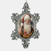 Weihnachten Schneeflocken Zinn-Ornament (Links)