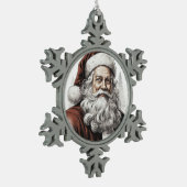 Weihnachten Schneeflocken Zinn-Ornament (Links)