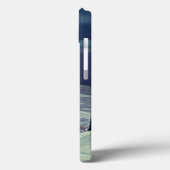 Weihnachten, Schneegel Walking mit einem Stern Case-Mate iPhone Hülle (Rückseite / Links)