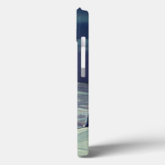 Weihnachten, Schneegel Walking mit einem Stern Case-Mate iPhone Hülle (Rückseite / Links)