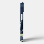 Weihnachten, Schneegel Walking mit einem Stern Case-Mate iPhone Hülle (Rückseite / Rechts)