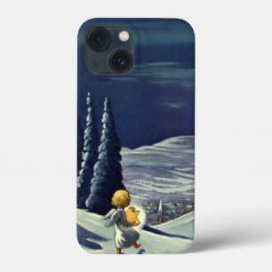 Weihnachten, Schneegel Walking mit einem Stern Case-Mate iPhone Hülle