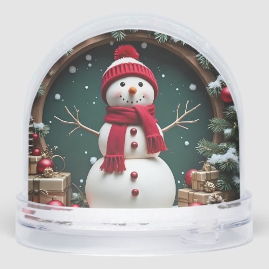 Weihnachten - Schneeglobe Schneekugeln (Rückseite)