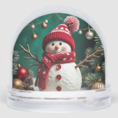 Weihnachten - Schneeglobe Schneekugeln (Rückseite)