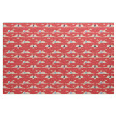 Weihnachten Schneemobile und Berge Stoff (Fat Quarter (45,7 x 55,9 cm))
