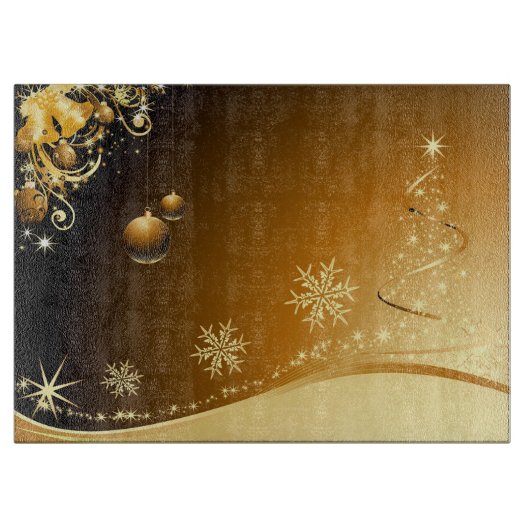 Weihnachten Schneidebrett (Vorderseite)