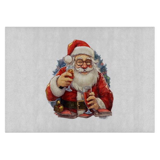 Weihnachten Schneidebrett (Vorderseite)