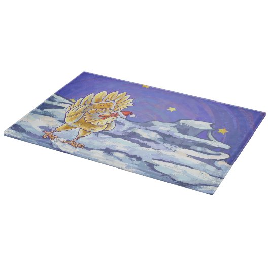 Weihnachten Schneidebrett (Ecke)