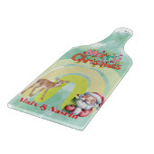 Weihnachten schneidebrett (Ecke)