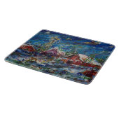 Weihnachten Schneidebrett (Ecke)