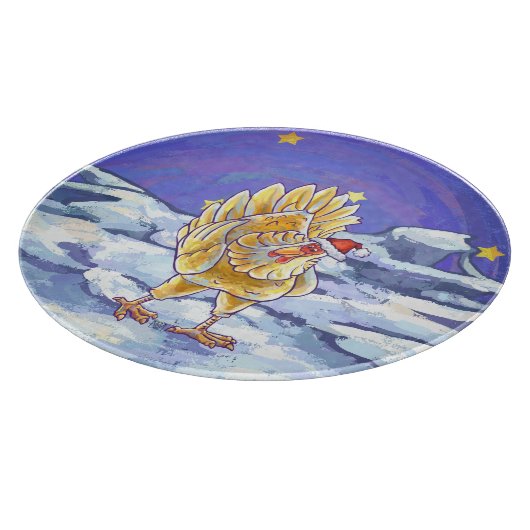 Weihnachten Schneidebrett (Ecke)