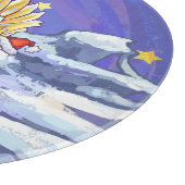 Weihnachten Schneidebrett (Ecke)