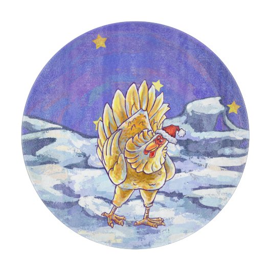 Weihnachten Schneidebrett (Vorderseite)