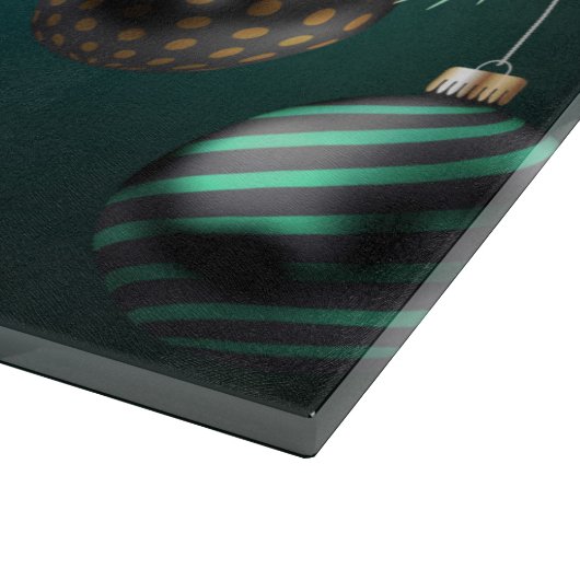 Weihnachten Schneidebrett (Ecke)