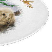 Weihnachten Schneidebrett (Ecke)