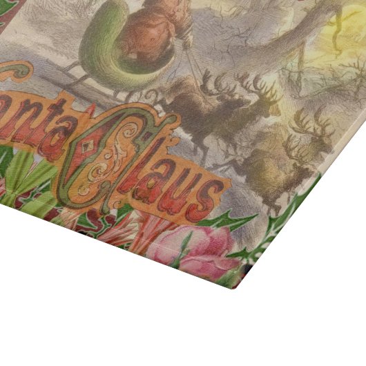 Weihnachten Schneidebrett (Ecke)