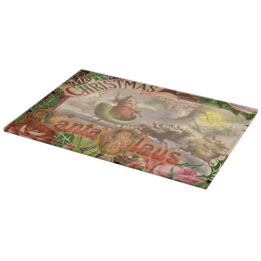 Weihnachten Schneidebrett (Ecke)