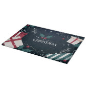Weihnachten Schneidebrett (Ecke)