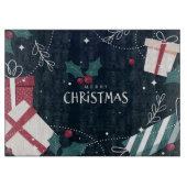 Weihnachten Schneidebrett (Vorderseite)